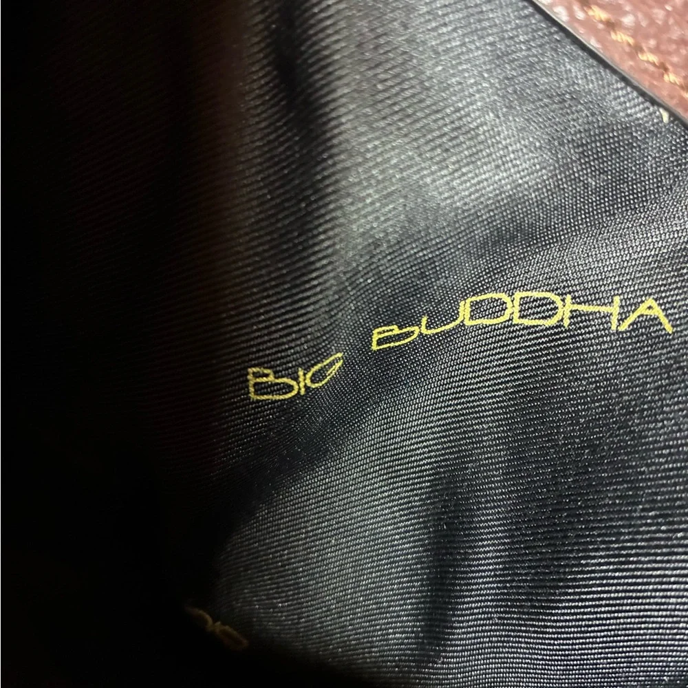 Big Buddha‎ Rich Brown envelope clutch